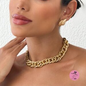Correntaria folheado a Ouro 18k Sis