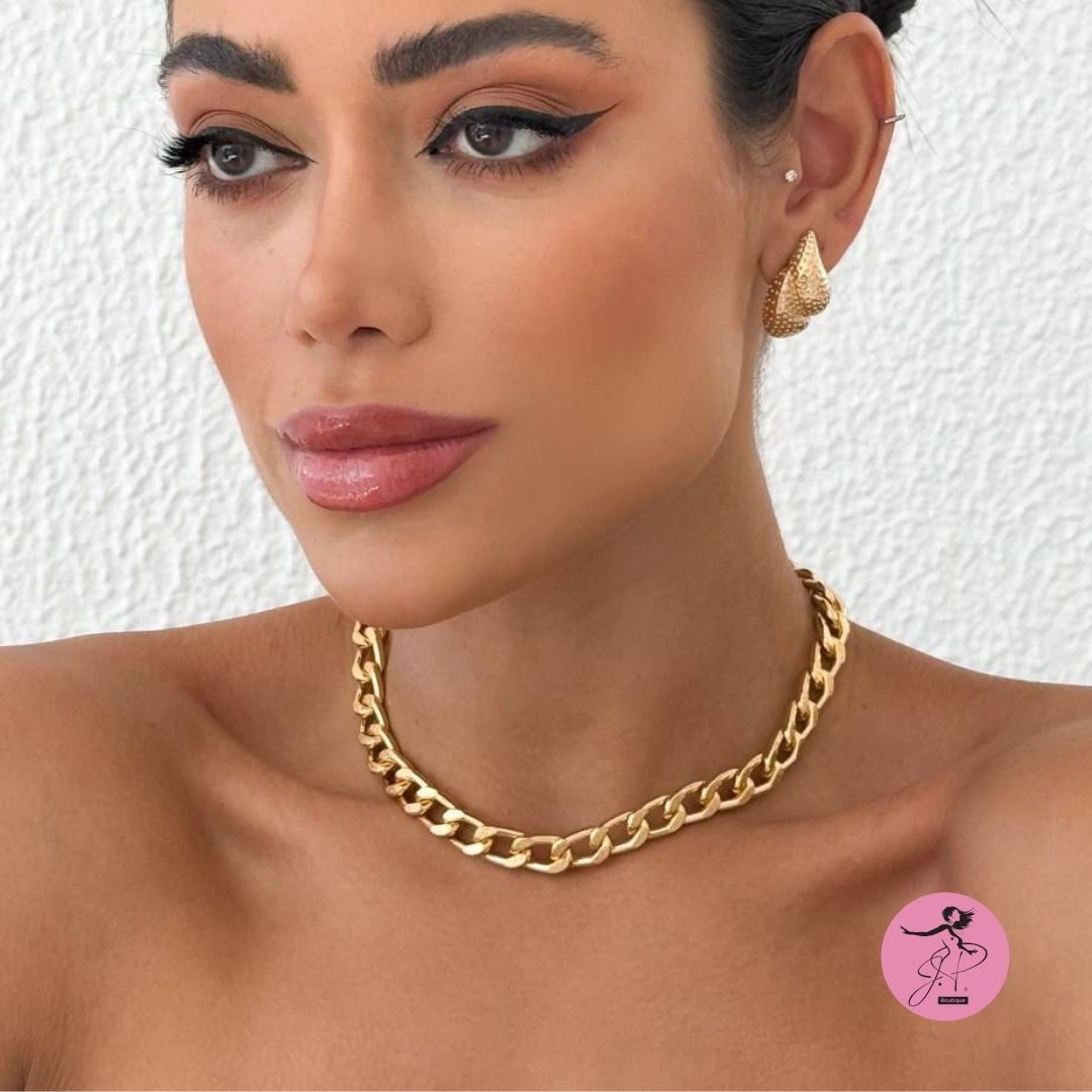 Correntaria folheado a Ouro 18k Uno